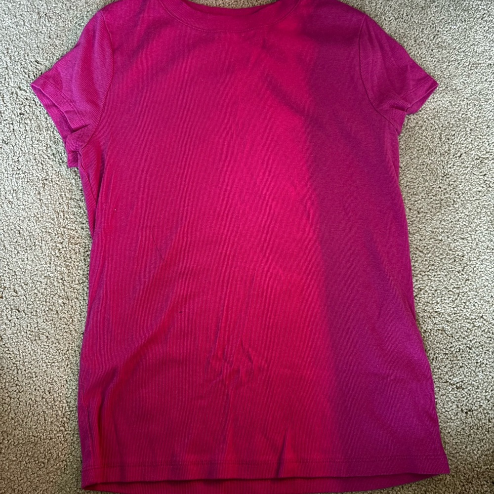a new day Women's Fuchsia Short Sleeve Tee